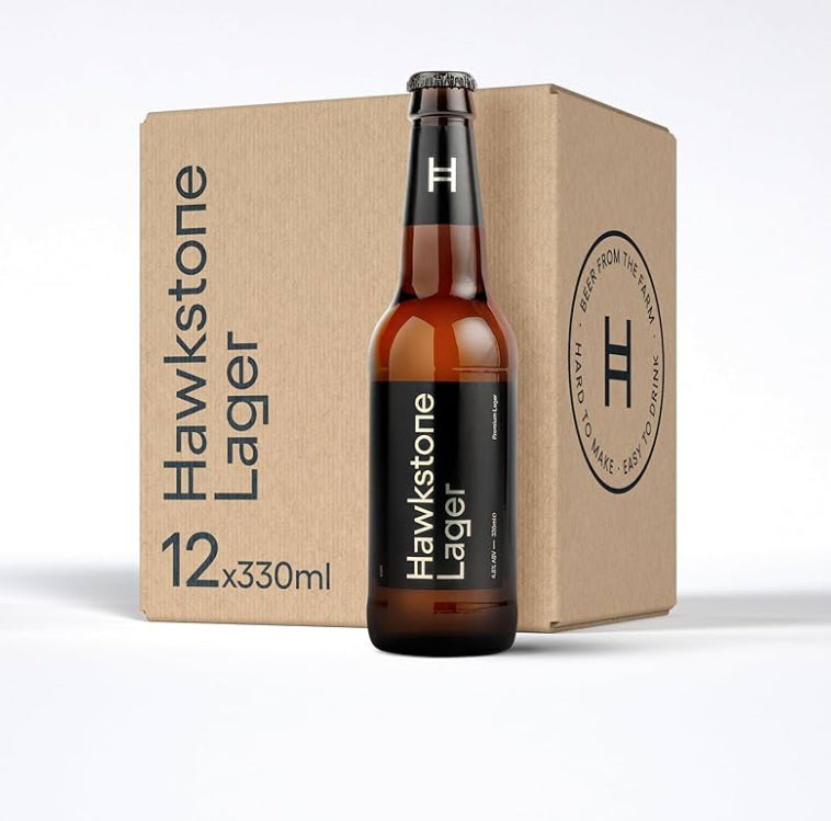 12 xHawkstone Premier Larger bottles 4.8% Vol
330ml