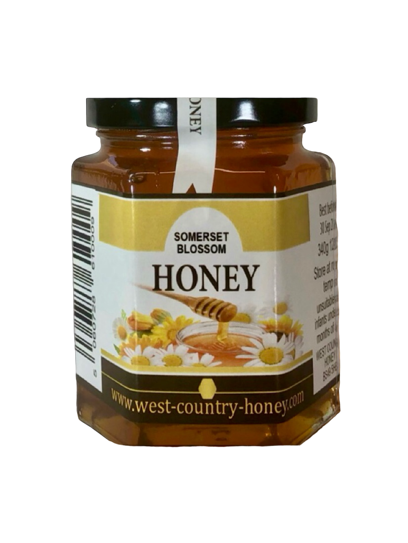 Honey 6 x 12 oz / 340 g Jars West Country Blossom Honey