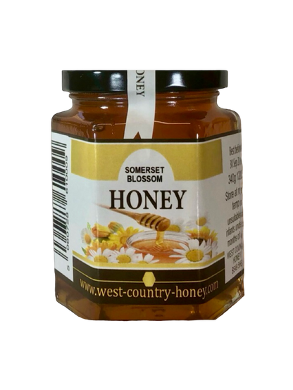 Honey 6 x 12 oz / 340 g Jars West Country Blossom Honey