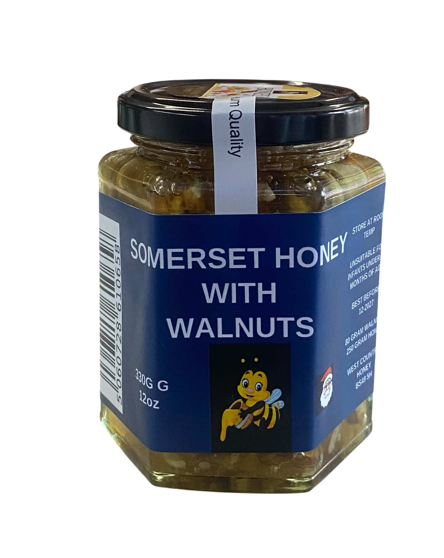 Somerset Blossom Honey with Walnuts 330g 12oz