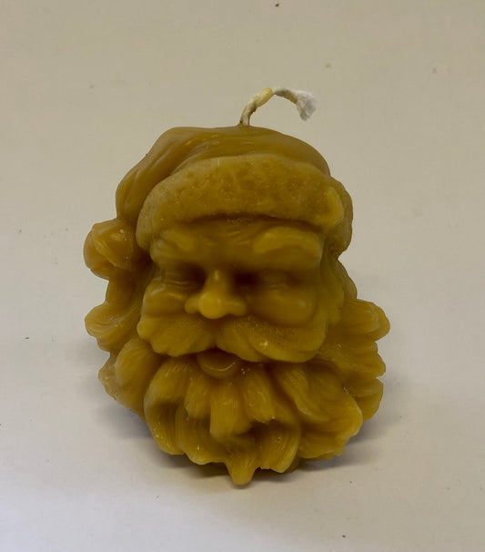 Father Christmas Beeswax Candle